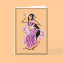 Bollywood dancing cards
