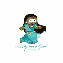 bollywood geek black shirt