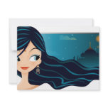 Bollywood Girl Custom Invites