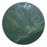 Bologna Creek and the Ragged Range Mountains, Cana Round Sticker