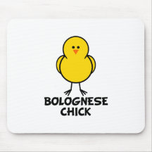 Bolognese Chick Mouse Mat