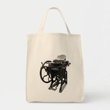 bolso 1888 de ultramarinos de la prensa de copiar bolsa