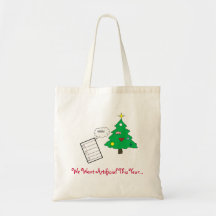 Bolso artificial del dibujo animado del árbol de n bolsa