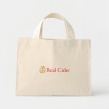 Bolso de compras real de la sidra bolsas de mano