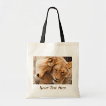 Bolso de la leona del león bolsas de mano