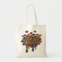 Bolso multicolor del racimo bolsa de mano