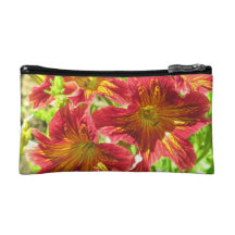 Bolso rojo del diseño floral de Sinuata del Salpig