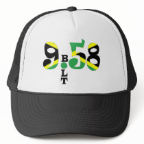 Bolt 9.58 WR Jamaican Flag Hat