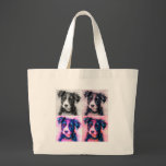 Bolt Squared - Border Collie Art Bag