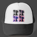 Bolt Squared - Border Collie Art Mesh Hat