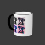 Bolt Squared - Border Collie Art Coffee Mug