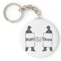 BolthUsGuys Logo Key Chain