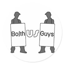 BolthUsGuys Logo Sticker