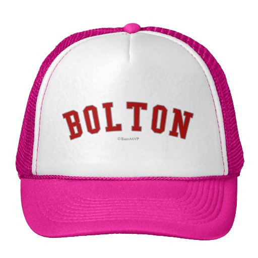 Bolton Trucker Hats