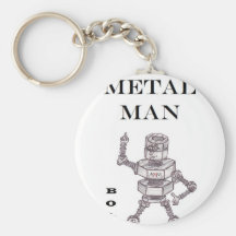 Bolts - Heavy Metal Man Keychain