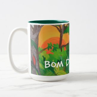 Bom Dia ! Art Coffee Mug