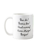 Bom dia ! mugs