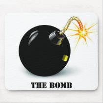 bom, the bomb mousepads