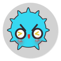 BOMB! (blue) stickers by kawaii BOMB! (blue) stickers