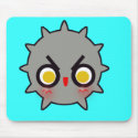 BOMB! (gray) mousepads by kawaii BOMB! (gray) mousepads
