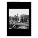 Bomb-proof Headquarters at Fort Burnham 1864 Cards