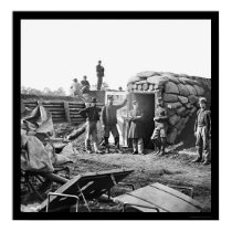 Bomb-proof Headquarters at Fort Burnham 1864 posters by lc_civilwar Bomb-proof Headquarters at Fort Burnham 1864 posters