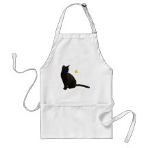 Bombay Cat & Butterfly Aprons