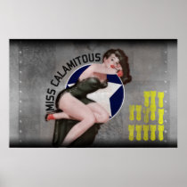 Bomber Art Poster