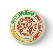 BOMBER HEAD - RASTA (Button)