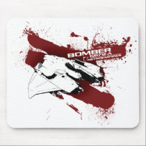 Bomber splash mouse pad mousepads