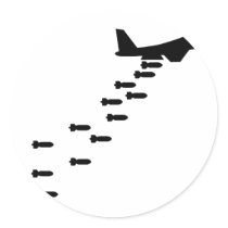 bombing bomber stickers by Tomaniac bombing bomber stickers