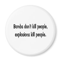Bombs don't kill magnets