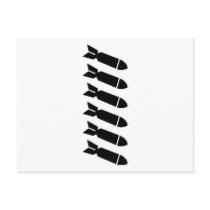 Bombs Post Cards