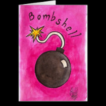 Bombshell Birthday cards by BrushedWithMagic Bombshell Birthday cards