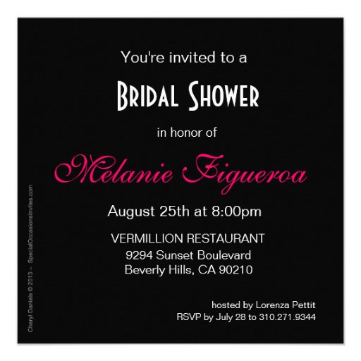 Bombshell Lingerie Lace Corset Bridal Shower Custom Invites