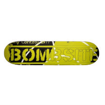 Bombsite Fanzine Skateboard