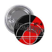 Bombsite issue 4 Book Project Pinback Button
