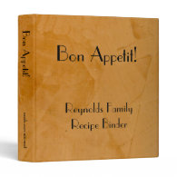 Bon Appetit 2.0 Recipe Binder