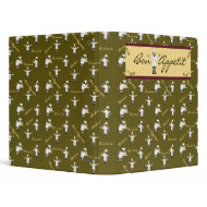 Bon Appetit Avery Binder (Green) binder
