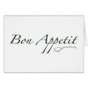Bon Appetit cards by worldsfair Bon Appetit cards