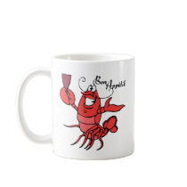 Bon Appetit Lobster mugs by omglolbbq Bon Appetit Lobster mugs