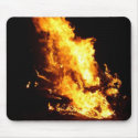 Bon Fire Mousepad by Beatlefan9 Bon Fire Mousepad