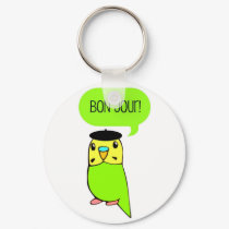 Bon Jour! keychains by nature_art Bon Jour! keychains