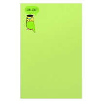 Bon Jour! stationery