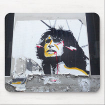 Bon Scott from AC DC, graffiti mousepads