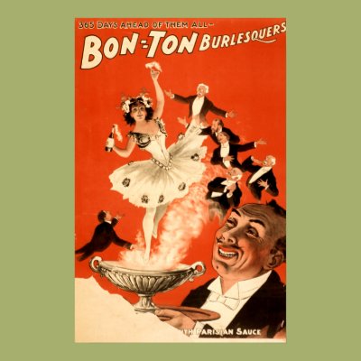 Bon Ton Berlesquers Posters Zazzle_print Bon Ton Berlesquers Posters Zazzle_print
