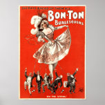 Bon Ton Burlesquers 365 days ahead of them all Print