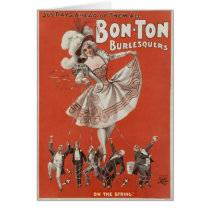 Bon Ton Burlesquers, Greeting Card