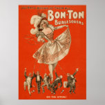 Bon-Ton Burlesquers! - Theater Poster
