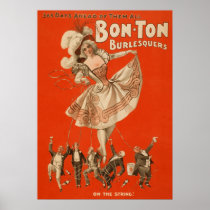 Bon-Ton Burlesquers! - Theater Poster